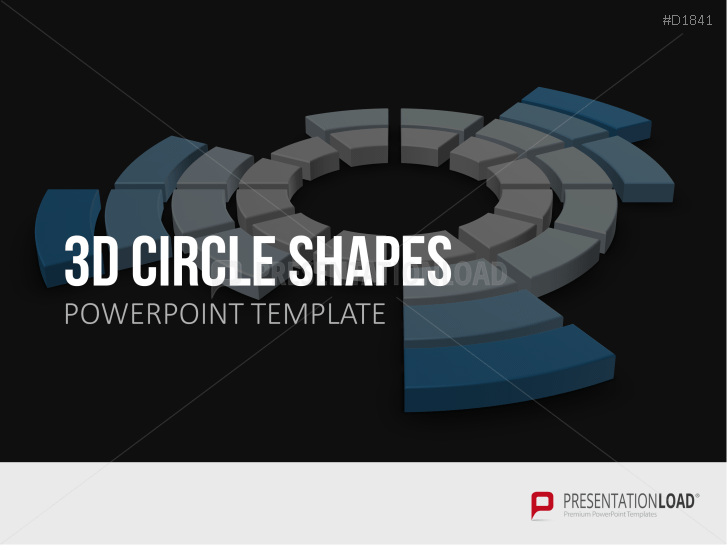 of shapes parts 3d PresentationLoad Circles