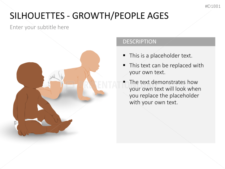 Silhouettes - Growth / People Ages