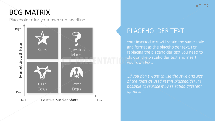 BCG Matrix PowerPoint Template