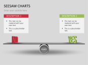 Seesaw Diagram PowerPoint Template