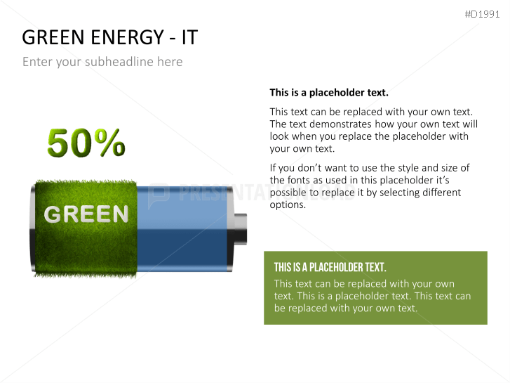 Green Energy - IT Set