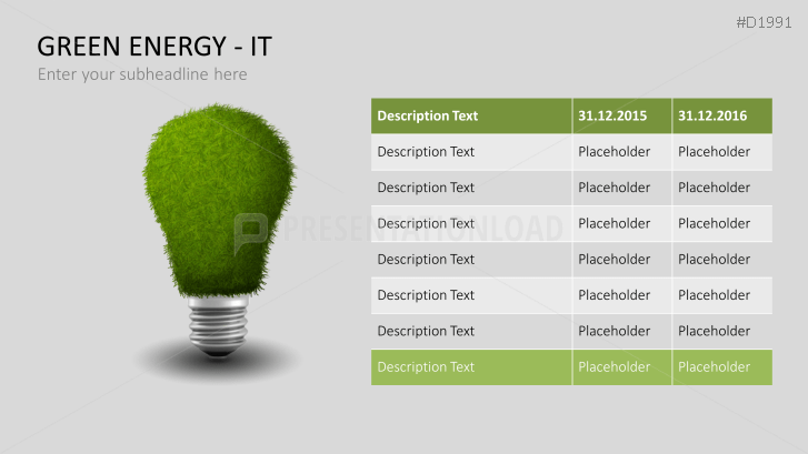 Green Energy - IT Set