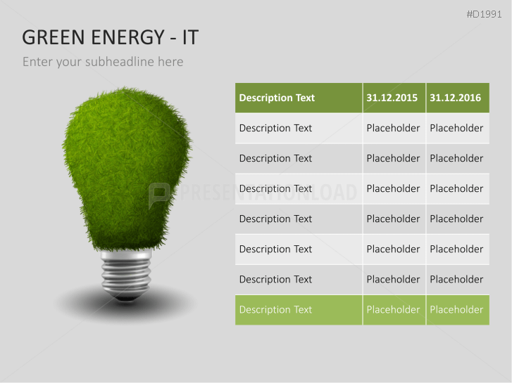 Green Energy - IT Set