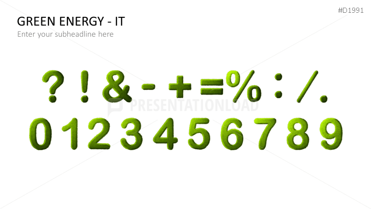 Green Energy - IT Set