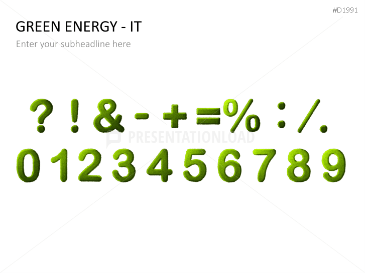 Green Energy - IT Set