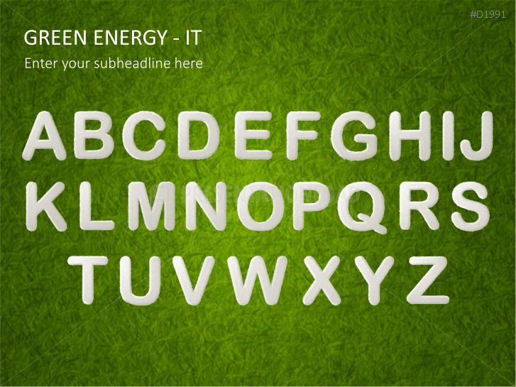 Green Energy - IT Set