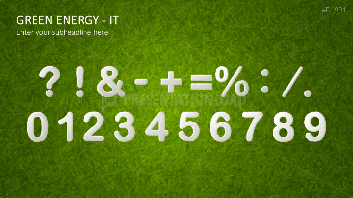 Green Energy - IT Set