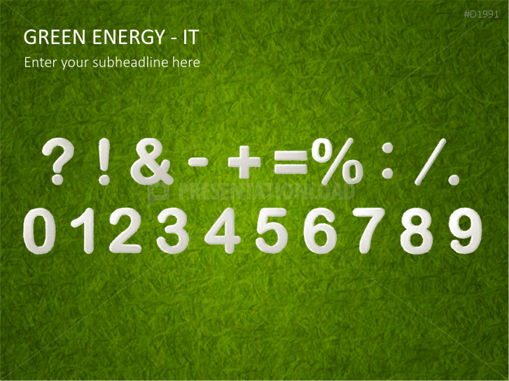 Green Energy - IT Set