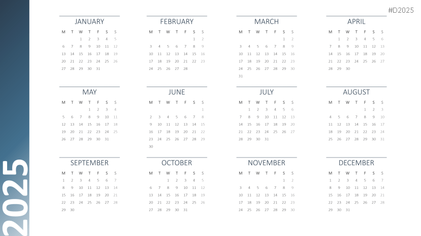 Plan your 2025 Professionally designed scheduling and photo calendars ...
