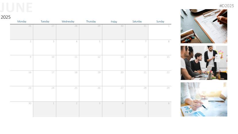 Calendar 2025