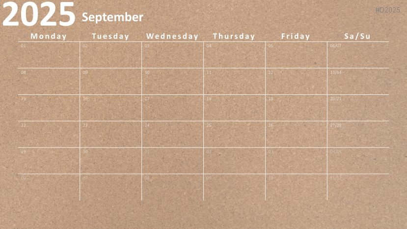 Calendar 2025
