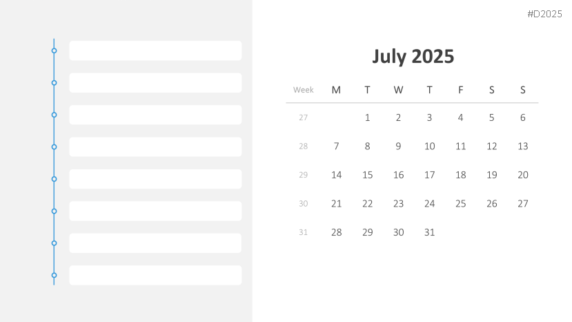 Calendar 2025
