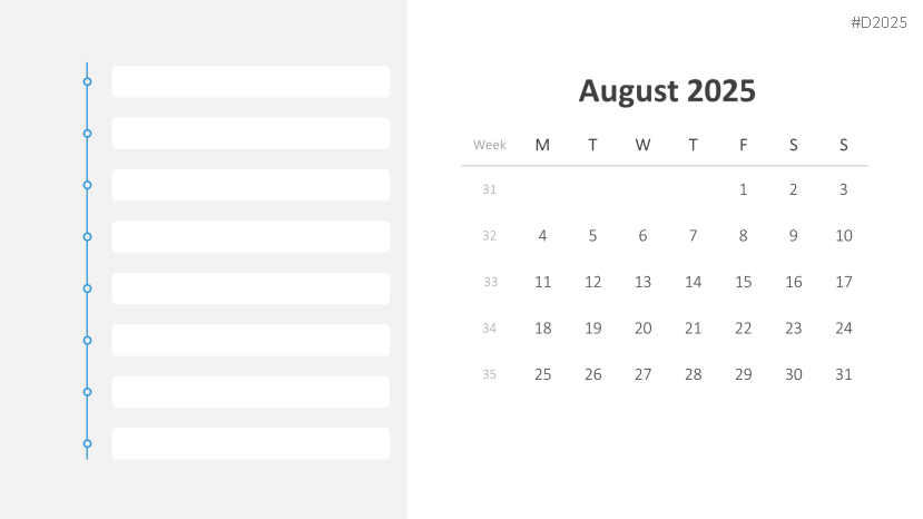 Calendar 2025