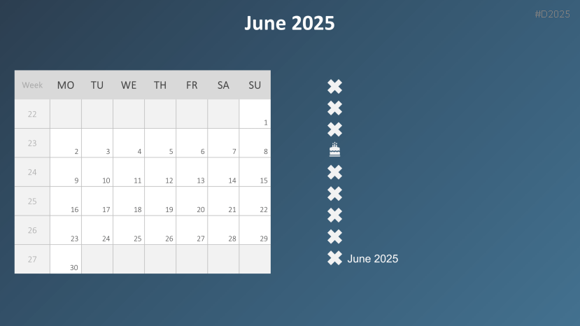 Calendar 2025