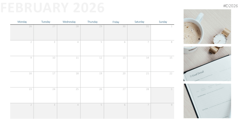 Calendar 2026
