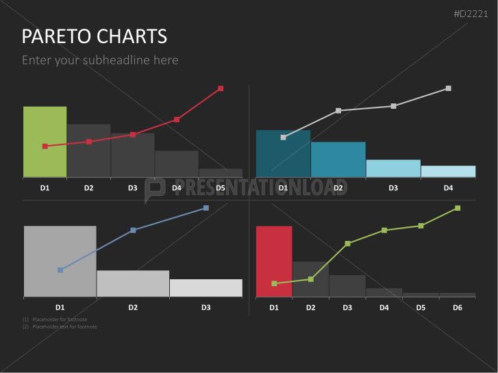 Pareto Charts Powerpoint Templates Presentationload 9520