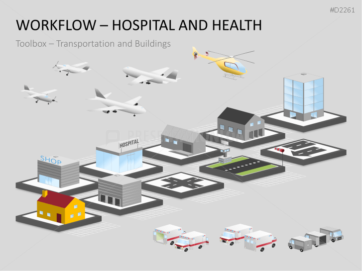 Hospital Workflow PowerPoint Template