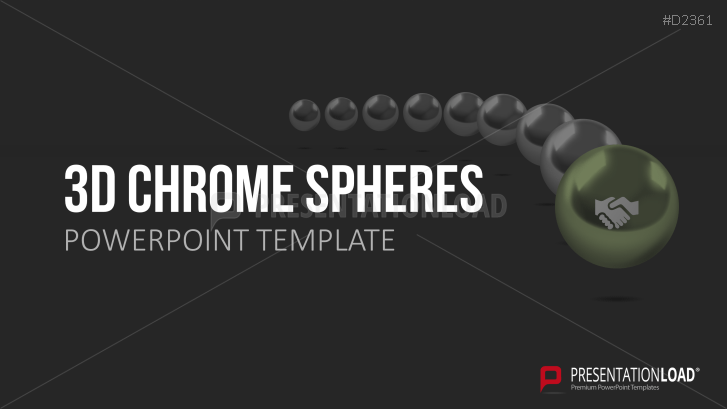 3D Chrome Spheres