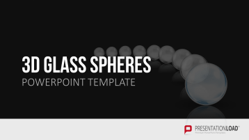 Esferas tridimensionales de cristal _https://www.presentationload.es/3d-esferas-de-cristal-plantilla-powerpoint.html