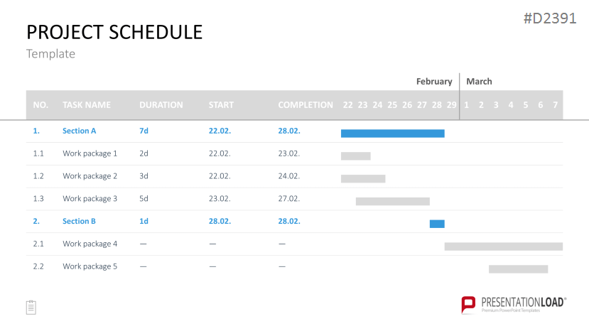 #1 Project Management PowerPoint Template