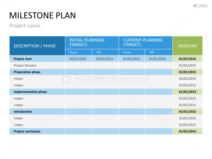 Basic Project Management PowerPoint Template