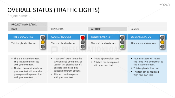 Basic Project Management Powerpoint Template