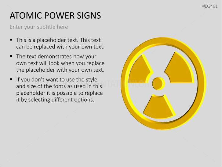 Nuclear Power - Warning Signs