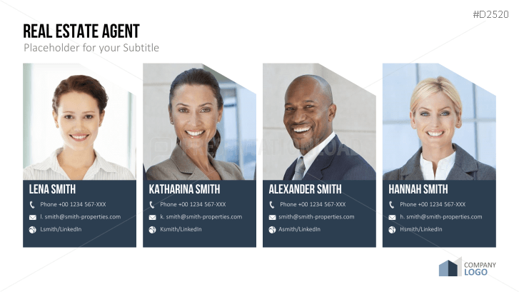 Real Estate Exposé templates