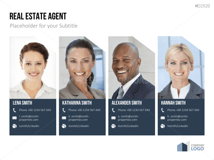 Real Estate Exposé templates