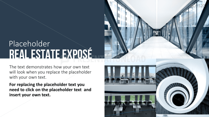 Real Estate Exposé templates