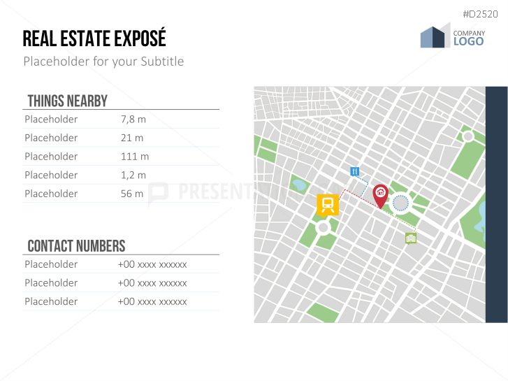 Real Estate Exposé templates