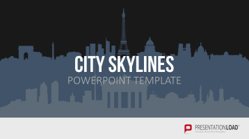Städte-Skylines für PowerPoint (Vektorgrafik) _https://www.presentationload.de/staedte-skylines-vektorgrafiken-powerpoint-vorlage.html