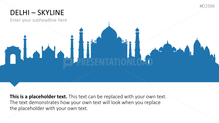 Cityscapes / Skylines for PowerPoint (Vector Graphics)
