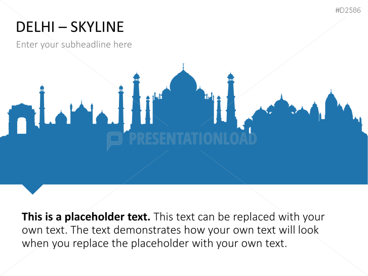 Cityscapes / Skylines for PowerPoint (Vector Graphics)