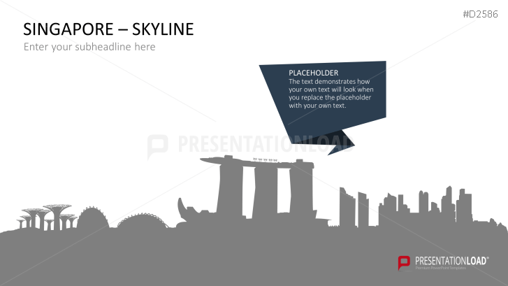 Cityscapes / Skylines for PowerPoint (Vector Graphics)