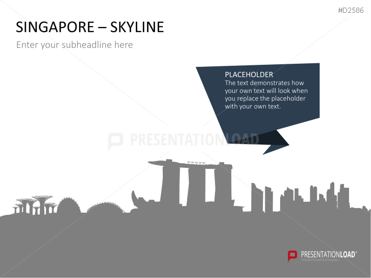 Cityscapes / Skylines for PowerPoint (Vector Graphics)