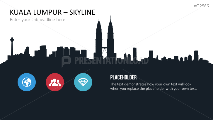 Cityscapes / Skylines for PowerPoint (Vector Graphics)
