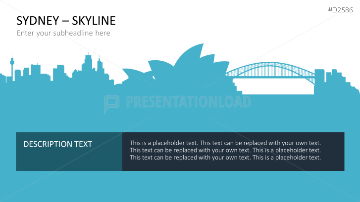 Cityscapes / Skylines for PowerPoint (Vector Graphics)