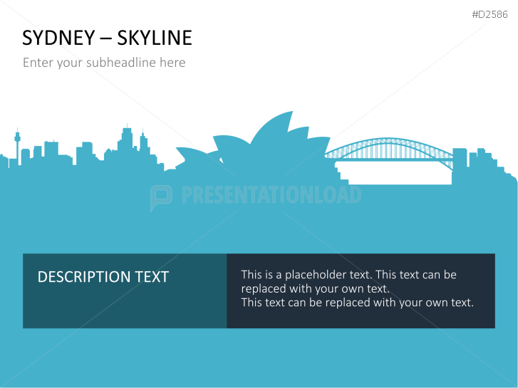 Cityscapes / Skylines for PowerPoint (Vector Graphics)
