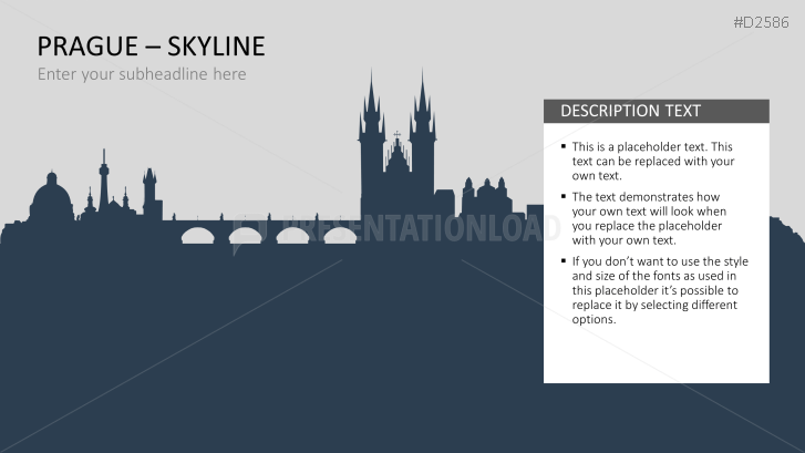 Cityscapes / Skylines for PowerPoint (Vector Graphics)