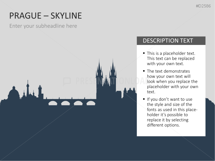 Cityscapes / Skylines for PowerPoint (Vector Graphics)
