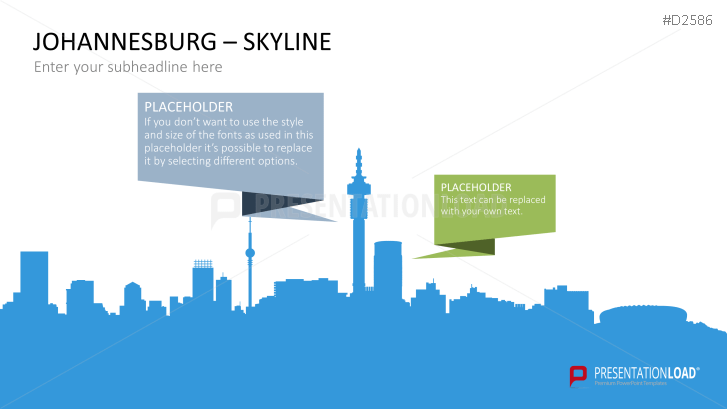 Cityscapes / Skylines for PowerPoint (Vector Graphics)