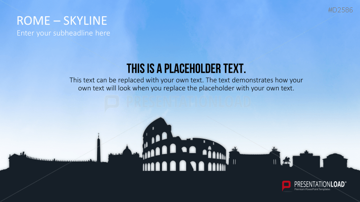 Cityscapes / Skylines for PowerPoint (Vector Graphics)