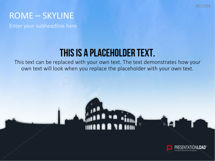 Cityscapes / Skylines for PowerPoint (Vector Graphics)