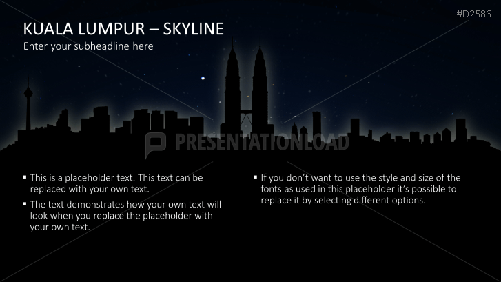 Cityscapes / Skylines for PowerPoint (Vector Graphics)