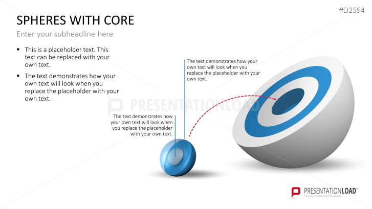 3D Spheres - with core