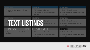 Text and Listing _https://www.presentationload.com/text-lists-powerpoint-template.html