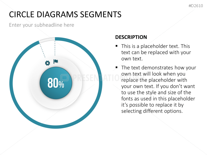 Kreisdiagramme Toolbox | PowerPoint Vorlage | PresentationLoad