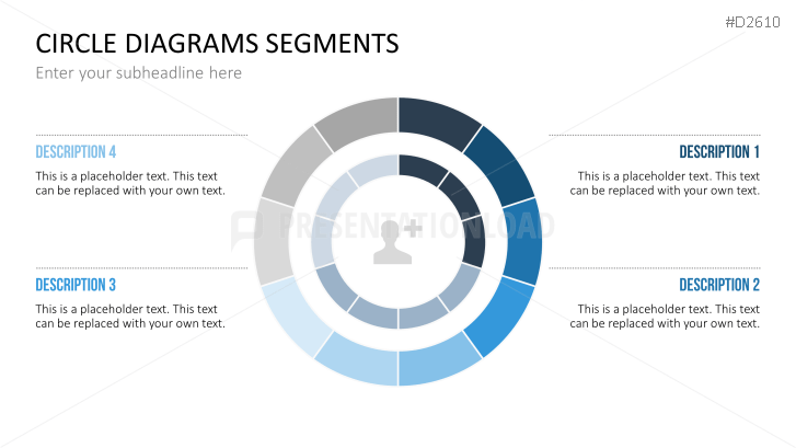 Kreisdiagramme Toolbox | PowerPoint Vorlage | PresentationLoad