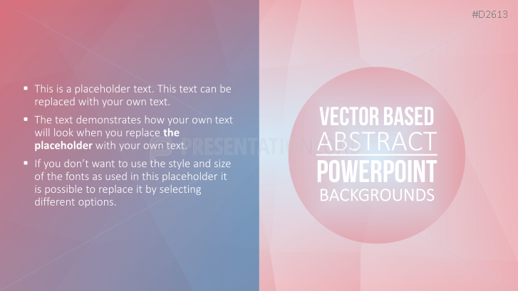Vector-based PowerPoint Backgrounds